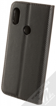 Sligo Smart Magnet flipové pouzdro pro Xiaomi Redmi Note 6 Pro černá (black) zezadu
