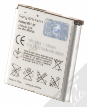 Sony Ericsson BST-38 originální baterie pro Sony Ericsson C510, K850i, S500i a další - B JAKOST