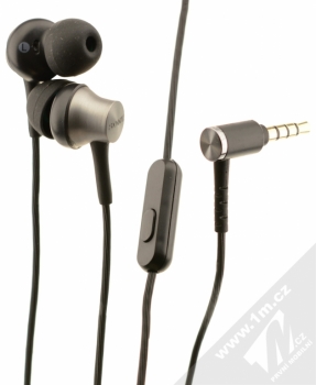 Sony MDR-EX650AP originální stereo headset s tlačítkem a konektorem Jack 3,5mm černá (black)
