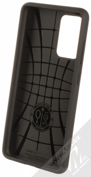 Spigen Core Armor odolný ochranný kryt pro Samsung Galaxy A52, Galaxy A52 5G černá (matte black) zepředu