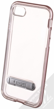 Spigen Crystal Hybrid ochranný kryt se stojánkem pro Apple iPhone 7, iPhone 8 růžově zlatá (rose gold)