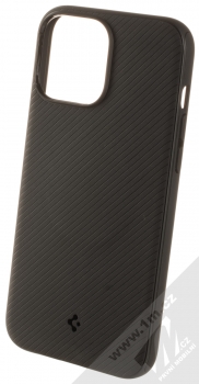 Spigen Mag Armor odolný ochranný kryt s kovovým plíškem pro Apple iPhone 13 Pro Max černá (matte black)