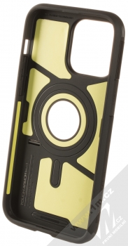 Spigen Tough Armor Mag MagSafe odolný ochranný kryt se stojánkem pro Apple iPhone 14 Pro Max černá (black) zepředu
