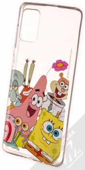 SpongeBob v kalhotách Celý ansámbl 012 TPU ochranný kryt pro Samsung Galaxy A71 průhledná (transparent)