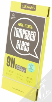 USAMS Arc Edge Tempered Glass ochranné tvrzené sklo na kompletní zahnutý displej pro Samsung Galaxy S8 krabička