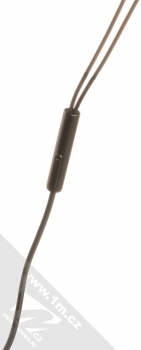 USAMS EP-33 Metal Earphone stereo sluchátka s rozdvojkou USB Type-C konektoru černá (black) ovladač