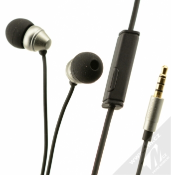 USAMS Ereno sluchátka s mikrofonem a ovladačem šedá (grey)