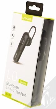 USAMS LO Bluetooth headset černá (black) krabička