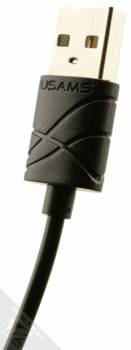 USAMS U-Gee USB kabel s USB Type-C konektorem pro mobilní telefon, mobil, smartphone, tablet černá (black) konektor USB