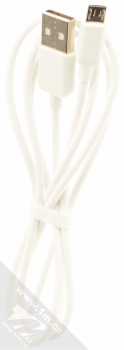 USAMS U-Turn USB kabel s microUSB konektorem bílá (white) komplet kabel