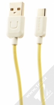 USAMS U-Turn USB kabel s USB Type-C konektorem žlutá (yellow)
