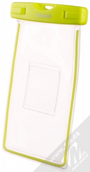 USAMS US-YD002 Waterproof Bag vodotěsné pouzdro pro mobilní telefon, mobil, smartphone do 6,0 palců limetkově zelená (lime green)