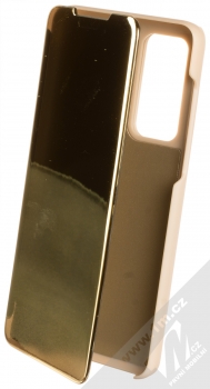 Vennus Clear View flipové pouzdro pro Huawei P40 zlatá (gold)