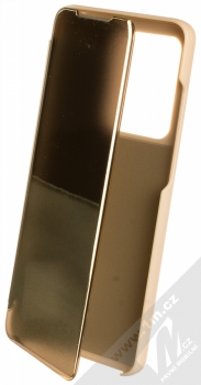Vennus Clear View flipové pouzdro pro Samsung Galaxy S20 Ultra zlatá (gold)