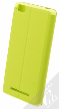 Xiaomi Flip Cover flipové pouzdro pro Xiaomi Mi4c, Mi4i zelená (lime) zezadu