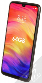 Xiaomi Redmi Note 7 4GB/64GB černá (space black) šikmo zepředu