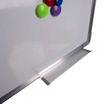 1Mcz Magnetická tabule 60 x 40 cm s magnety, fixy a houbičkou bílá (white)