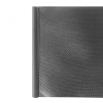 1Mcz Plotová páska, stínící textilie na oplocení 19cm x 35m 450g/m2 včetně 25ks spon šedá (gray)
