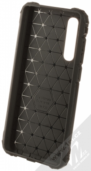 1Mcz Armor odolný ochranný kryt pro Huawei P30 celočerná (all black) zepředu