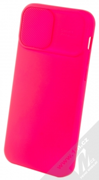 1Mcz CamShield Soft ochranný kryt pro Apple iPhone 12 sytě růžová (hot pink)