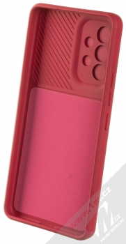 1Mcz CamShield Soft ochranný kryt pro Samsung Galaxy A53 5G třešňově červená (cherry red) zepředu