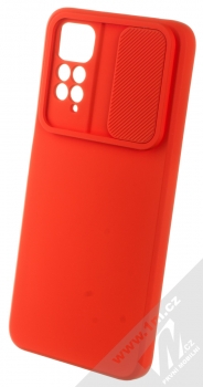1Mcz CamShield Soft ochranný kryt pro Xiaomi Redmi Note 11 (Global version), Redmi Note 11S (Global version) červená (red) otevřené