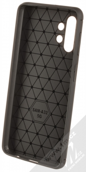 1Mcz Carbon TPU ochranný kryt pro Samsung Galaxy A32 5G černá (black) zepředu
