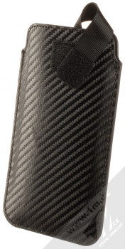 1Mcz Carbon Pocket 3XL PLUS pouzdro kapsička černá (black) rozepnuté