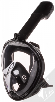 1Mcz Celoobličejová šnorchlovací maska velikost L-XL černá (black)