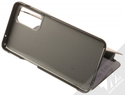 1Mcz Clear View flipové pouzdro pro OnePlus Nord 2 5G černá (black) stojánek