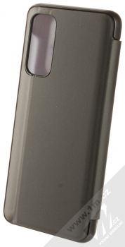 1Mcz Clear View flipové pouzdro pro OnePlus Nord 2 5G černá (black) zezadu