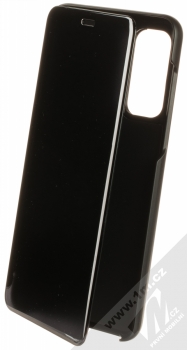 1Mcz Clear View flipové pouzdro pro OnePlus Nord 2 5G černá (black)