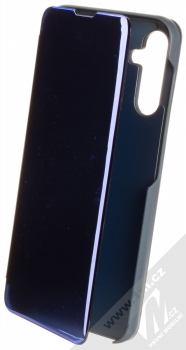 1Mcz Clear View flipové pouzdro pro Samsung Galaxy A14 4G, Galaxy A14 5G modrá (blue)