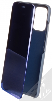 1Mcz Clear View flipové pouzdro pro Xiaomi Redmi Note 10, Redmi Note 10S, Poco M5s modrá (blue)