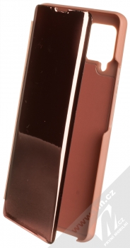 1Mcz Clear View flipové pouzdro pro Samsung Galaxy A42 5G růžová (pink)