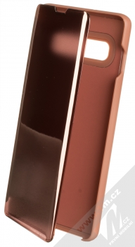 1Mcz Clear View flipové pouzdro pro Samsung Galaxy S10 Plus růžová (pink)