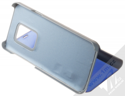 1Mcz Clear View Square flipové pouzdro pro Samsung Galaxy S9 Plus modrá (blue) stojánek