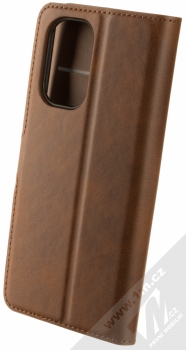 1Mcz Dawn Book flipové pouzdro pro Xiaomi Mi 11i, Poco F3 hnědá (brown) zezadu