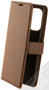 1Mcz Dawn Book flipové pouzdro pro Xiaomi Mi 11i, Poco F3 hnědá (brown)