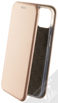 1Mcz Elegance Book flipové pouzdro pro Apple iPhone 13 růžově zlatá (rose gold)