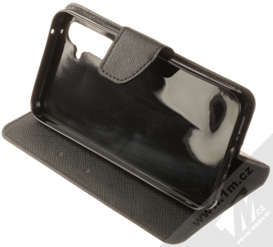 1Mcz Fancy Book flipové pouzdro pro Samsung Galaxy A54 5G černá (black) stojánek