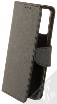 1Mcz Fancy Book flipové pouzdro pro Xiaomi Redmi Note 12S černá (black)