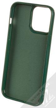 1Mcz Jelly TPU ochranný kryt pro Apple iPhone 13 Pro Max tmavě zelená (forest green) zepředu