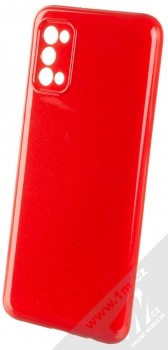 1Mcz Jelly TPU ochranný kryt pro Samsung Galaxy A03s červená (red)