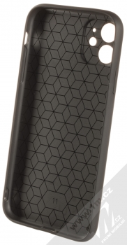 1Mcz Liquid Air TPU ochranný kryt pro Apple iPhone 11 černá (black) zepředu