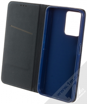 1Mcz Magnet Book Color flipové pouzdro pro Realme C35 tmavě modrá (dark blue) otevřené