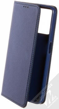 1Mcz Magnet Book Color flipové pouzdro pro Realme C35 tmavě modrá (dark blue)