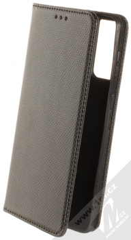 1Mcz Magnet Book Color flipové pouzdro pro Samsung Galaxy S21 Plus černá (black)
