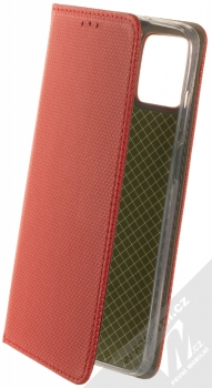 1Mcz Magnet Book flipové pouzdro pro Motorola Moto G32 červená (red)