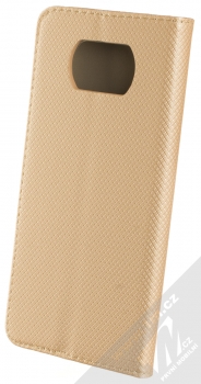 1Mcz Magnet Book flipové pouzdro pro Xiaomi Poco X3 NFC, Poco X3 Pro zlatá (gold) zezadu